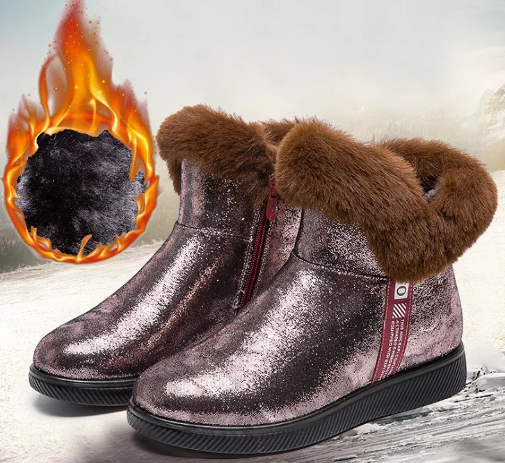 2020 New Style Women Shoes Fur Keep Warm Winter Boots High Top Best Quality Wholesale Price Cotton Zipper Ankle Booties In Stock
2020 New Style Women Shoes Fur Keep Warm Winter Boots High Top Best Quality Wholesale Price Cotton Zipper Ankle Booties In Stock
