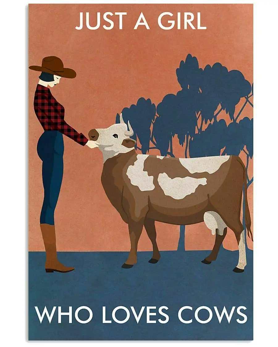 Girl Who Loves Cow,Rustic Large Nostalgic Tiki Bar Home Kitchen Wall Decor Tin Sign Metal Poster Printing Home Decoration Wall
Girl Who Loves Cow,Rustic Large Nostalgic Tiki Bar Home Kitchen Wall Decor Tin Sign Metal Poster Printing Home Decoration Wall