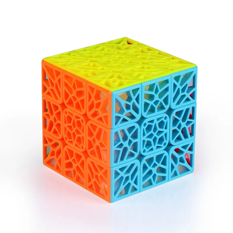 Полый самолет Qiyi DNA 3x3x3 волшебный куб вогнутый 3*3 Волшебная наклейка скоростной