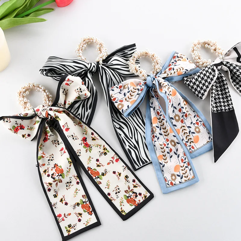 Women Bowknot Elastic Hair Rubber Rings Bands Rope Satin Scrunchies Simulation Pearl Girl Headwear Retro Sweet Accessories
Women Bowknot Elastic Hair Rubber Rings Bands Rope Satin Scrunchies Simulation Pearl Girl Headwear Retro Sweet Accessories