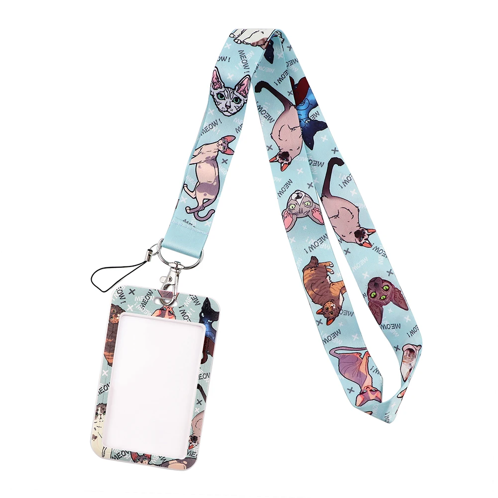 K3029 Cartoon Cat Keychain Neck Strap for key ID Card Cell Phone Straps Badge Holder DIY Hanging Rope Neckband Accessories
K3029 Cartoon Cat Keychain Neck Strap for key ID Card Cell Phone Straps Badge Holder DIY Hanging Rope Neckband Accessories