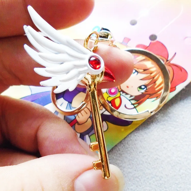 Ожерелье из аниме Cardcaptor Sakura Clow реквизит для косплея КИНОМОТО Брелок Сакура