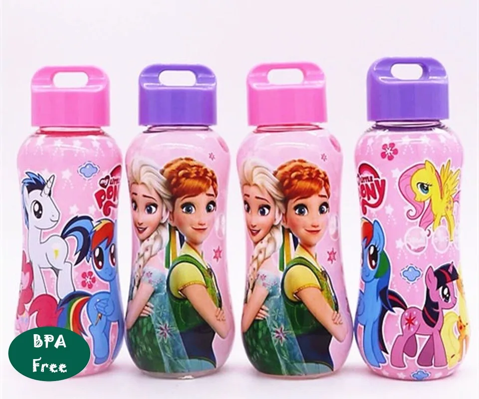 Disney 300 мл маленькая чашка для воды мультяшная анти-утечка подъемная веревка