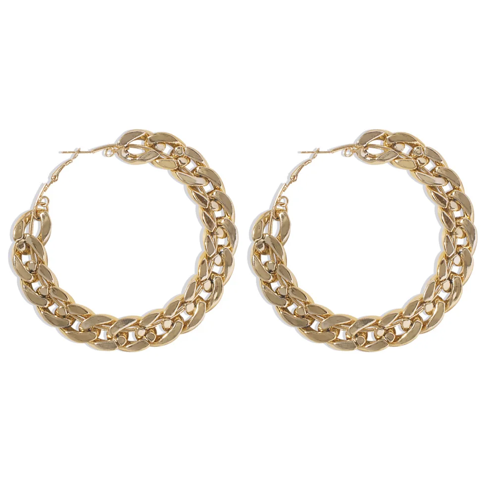 Hoop Earrings for Women Big Circle Matte Gold Plating Round Fashion Jewelry Geometric Kolczyki Student Youth Girl Earrings 
Hoop Earrings for Women Big Circle Matte Gold Plating Round Fashion Jewelry Geometric Kolczyki Student Youth Girl Earrings