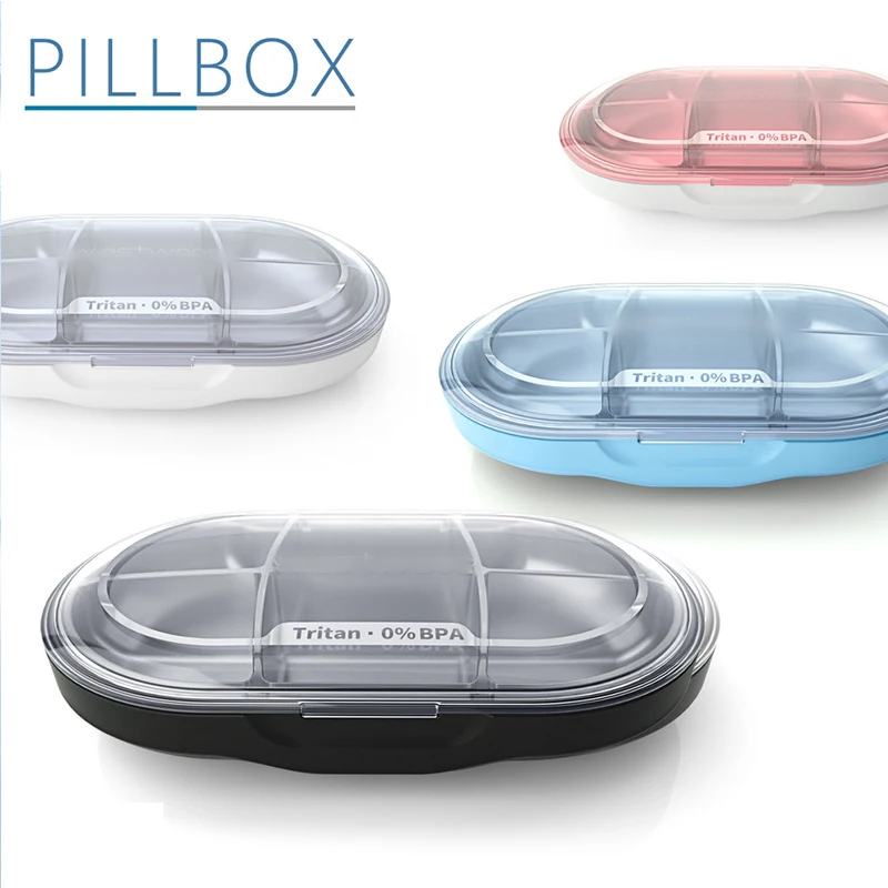 Pill Organizer Pill Box Silicone Moisture-Proof Design Pill Case To Hold Vitamins Supplements And Medication Pills Dispenser
Pill Organizer Pill Box Silicone Moisture-Proof Design Pill Case To Hold Vitamins Supplements And Medication Pills Dispenser