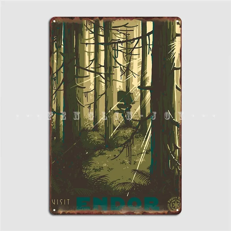 Посетите Endor, металлический плакат с налет, украшение для клуба, паба, гаража, живопись, Декор, оловянный плакат
Посетите Endor, металлический плакат с налет, украшение для клуба, паба, гаража, живопись, Декор, оловянный плакат