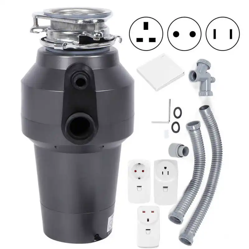 560W Kitchen Garbage Disposal Crusher Grinder 3/4HP Food Waste Disposer with Wireless Switch Kitchenware Grinder Appliances
560W Kitchen Garbage Disposal Crusher Grinder 3/4HP Food Waste Disposer with Wireless Switch Kitchenware Grinder Appliances