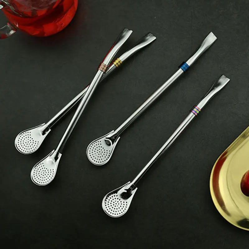 1pc Drinking Straw Steel Yerba Mate Straw Gourd Bombilla Spoons Reusable Metal Pro Tools Bar Accessories 
1pc Drinking Straw Steel Yerba Mate Straw Gourd Bombilla Spoons Reusable Metal Pro Tools Bar Accessories