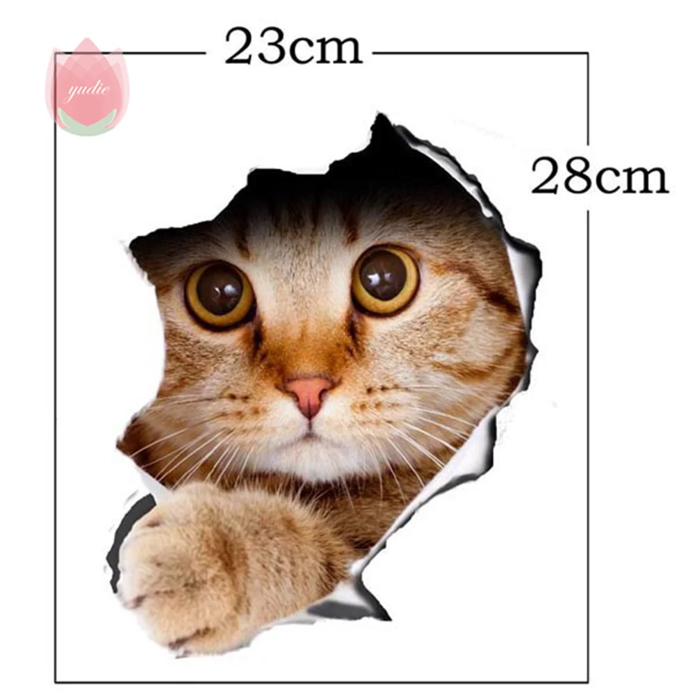Cat Vivid 3D Smashing Switch Wall Sticker Bathroom Toilet Kitchen Decoration Poster Funny Animal Sticker Decoration PVC Mural
Cat Vivid 3D Smashing Switch Wall Sticker Bathroom Toilet Kitchen Decoration Poster Funny Animal Sticker Decoration PVC Mural