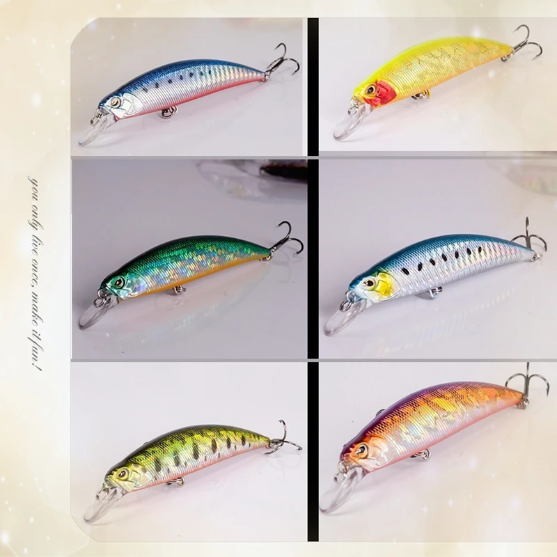 2020 Best Quality Minnow Fishing Lure 9.5Cm/15G Wobbler Artificial Baits 8 Colors Crankbait Swimbait Carp Lures 3D Fish Eyes
2020 Best Quality Minnow Fishing Lure 9.5Cm/15G Wobbler Artificial Baits 8 Colors Crankbait Swimbait Carp Lures 3D Fish Eyes