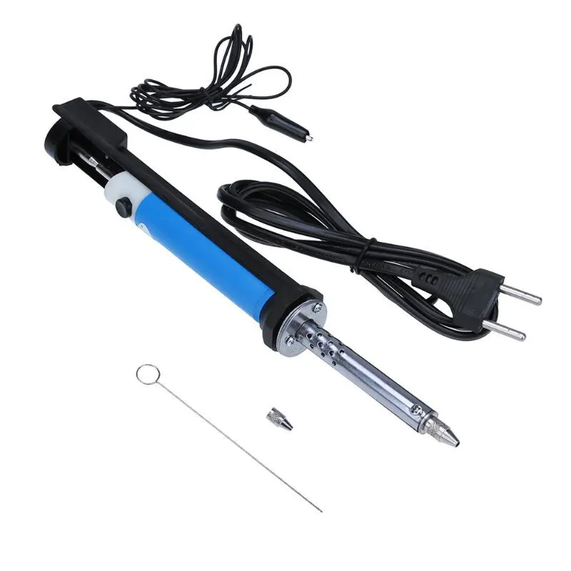 30W Electric Desoldering Pump Soldering Iron Pen Welding Suction Heating Suction Sucker Pen With Nozzle Soldering Tool US/EU
30W Electric Desoldering Pump Soldering Iron Pen Welding Suction Heating Suction Sucker Pen With Nozzle Soldering Tool US/EU