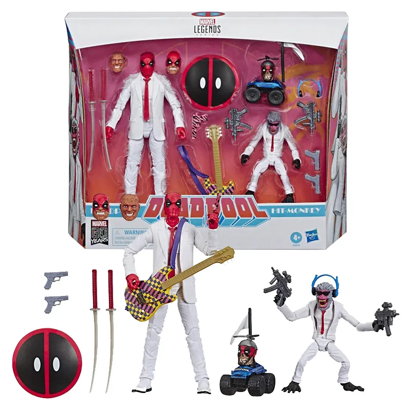 Hasbro Marvel Legend Anime Figure Deadpool Hit-Monkey Set 6-inch Doll Toy Genuine Model Anime Action Figure Toys for Children
Hasbro Marvel Legend Anime Figure Deadpool Hit-Monkey Set 6-inch Doll Toy Genuine Model Anime Action Figure Toys for Children