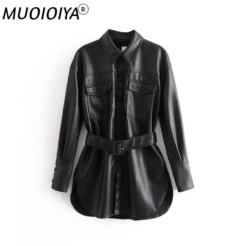 Женская джинсовая куртка с поясом, черная Повседневная Свободная куртка из денима в винтажном стиле, уличная одежда для весны и осени, 2021
Женская джинсовая куртка с поясом, черная Повседневная Свободная куртка из денима в винтажном стиле, уличная одежда для весны и осени, 2021