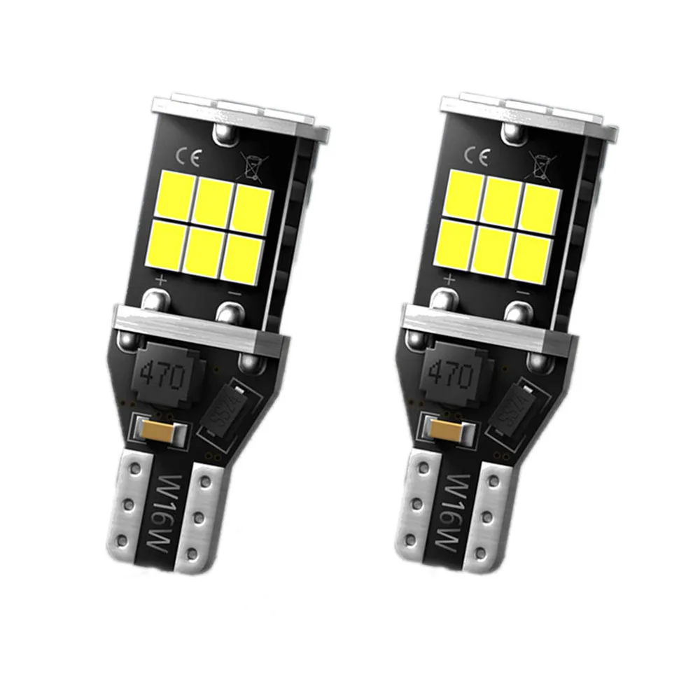 T15 921 LED Bulbs W16W White Reverse Lamp Bulbs 1200LM Bright Bulbs For Car Backup/ Reverse Turn Signal Light
T15 921 LED Bulbs W16W White Reverse Lamp Bulbs 1200LM Bright Bulbs For Car Backup/ Reverse Turn Signal Light