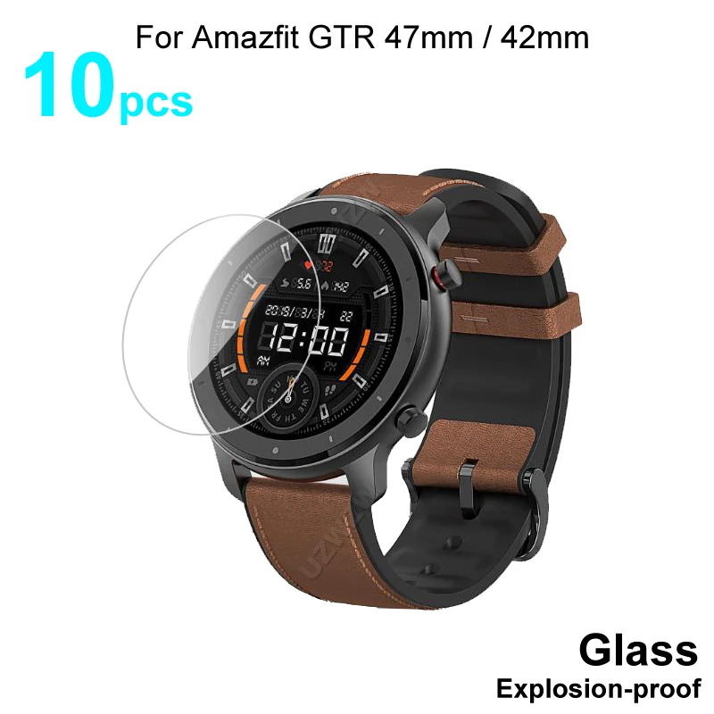 10 шт. для смарт-часов Amazfit GTR 42 мм/47 мм, защита экрана, защитная пленка из закаленного стекла, Взрывозащищенная
10 шт. для смарт-часов Amazfit GTR 42 мм/47 мм, защита экрана, защитная пленка из закаленного стекла, Взрывозащищенная