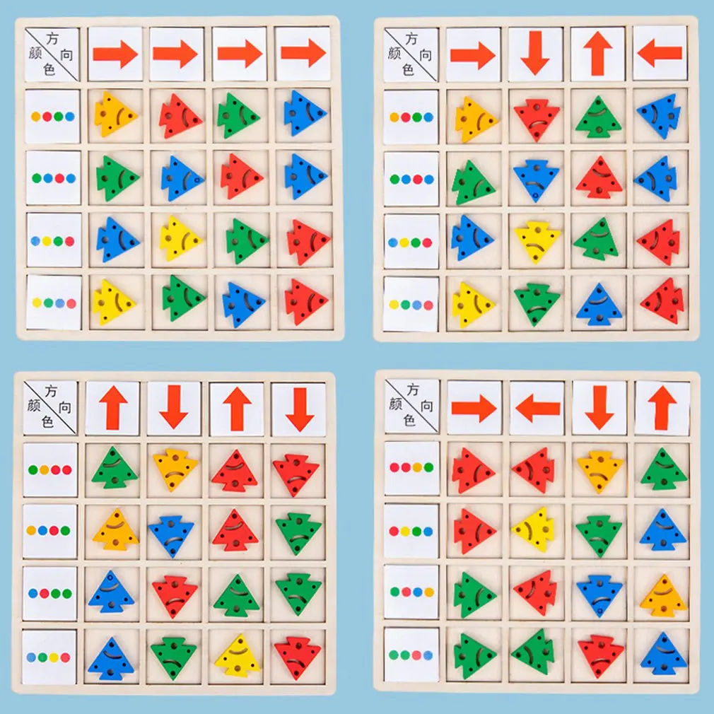 Children's Wooden Montessori Toys Kids Logical Thinking Training Direction Color Cognition Early Learning Educational Toys
Children's Wooden Montessori Toys Kids Logical Thinking Training Direction Color Cognition Early Learning Educational Toys