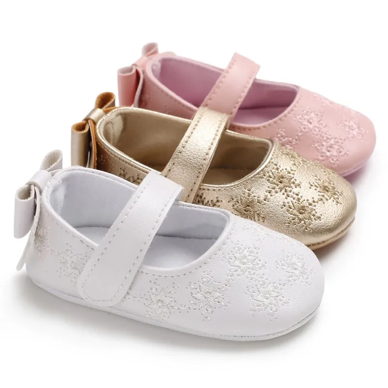 Baby Girl Shoes Cute Bowknot Leather Baby Shoes Anti-Slip Sneakers Soft Sole Toddler Shoes First Walkers
Baby Girl Shoes Cute Bowknot Leather Baby Shoes Anti-Slip Sneakers Soft Sole Toddler Shoes First Walkers