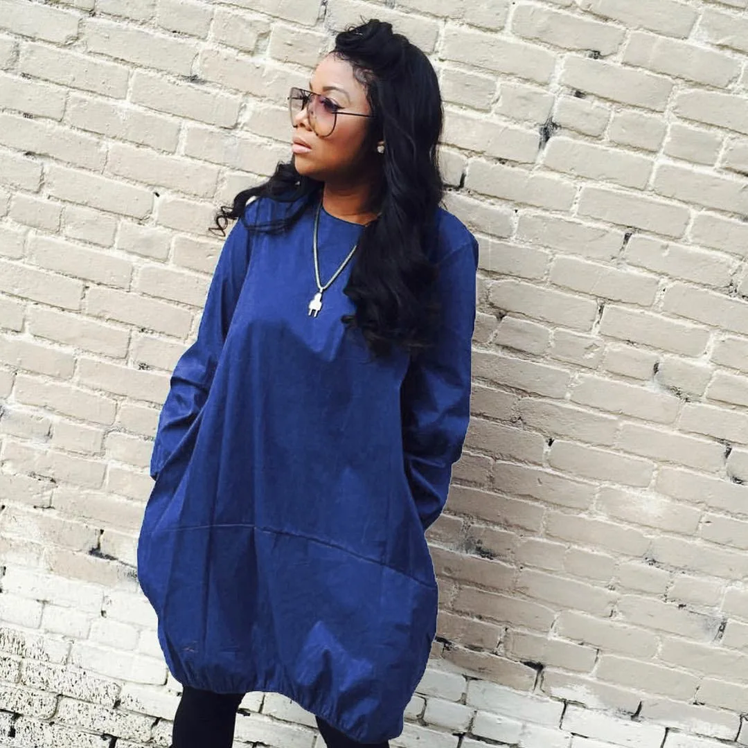 Zoulv 2021 Fashion Shirt Pullover Simple O-neck Long Sleeve Sweater Loose Hem Dress Versatile Commuting Casual Women's Clothes
Zoulv 2021 Fashion Shirt Pullover Simple O-neck Long Sleeve Sweater Loose Hem Dress Versatile Commuting Casual Women's Clothes
