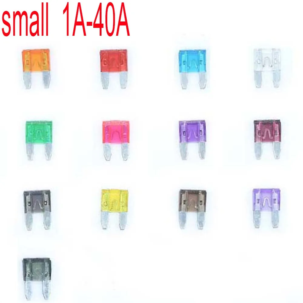 10 Pcs 1/2/3/4/7.5/10/20/30/40A Assorted Auto Car motorcycle Electric Scooter Truck Standard small Blade Fuses Kit Accessories
10 Pcs 1/2/3/4/7.5/10/20/30/40A Assorted Auto Car motorcycle Electric Scooter Truck Standard small Blade Fuses Kit Accessories