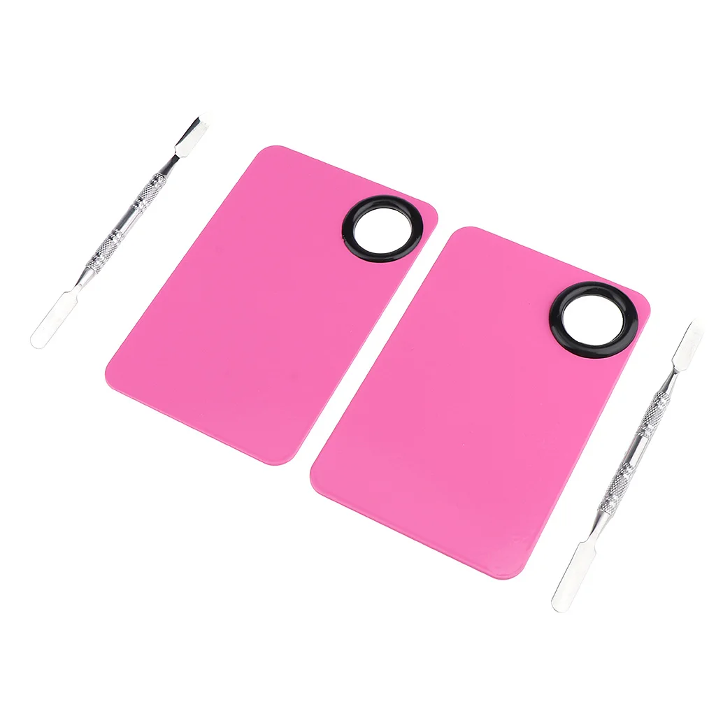 2pcs Stainless Steel Nail Art Foundation Mixing Color Makeup Palette Spatula 
2pcs Stainless Steel Nail Art Foundation Mixing Color Makeup Palette Spatula