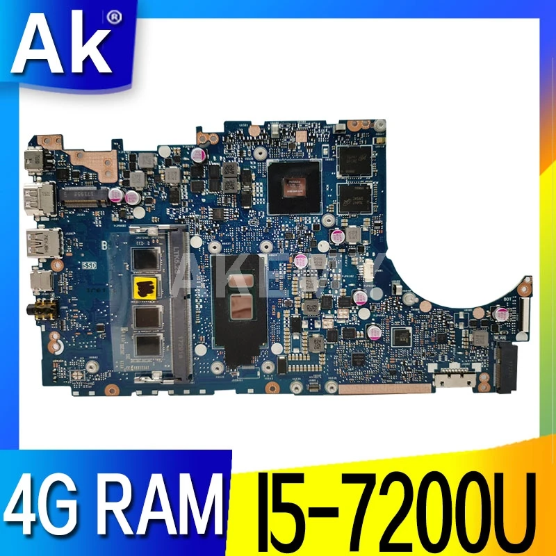 Akemy TP410UR 4G/I5-7200U материнская плата для For Asus VivoBook Flip 14 TP410UR TP410UF TP410U материнская плата для ноутбука
Akemy TP410UR 4G/I5-7200U материнская плата для For Asus VivoBook Flip 14 TP410UR TP410UF TP410U материнская плата для ноутбука