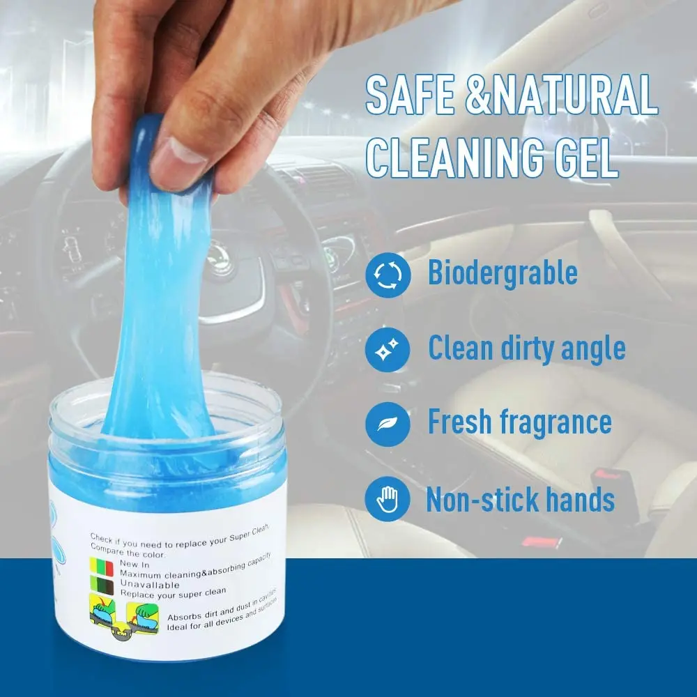 Car Interior Air Vent Cleaning Gel Magic Sludge Keyboard Gap Corner Detailing Sweep Dust Cleaner Removal Tool Wash Glue Mud
Car Interior Air Vent Cleaning Gel Magic Sludge Keyboard Gap Corner Detailing Sweep Dust Cleaner Removal Tool Wash Glue Mud