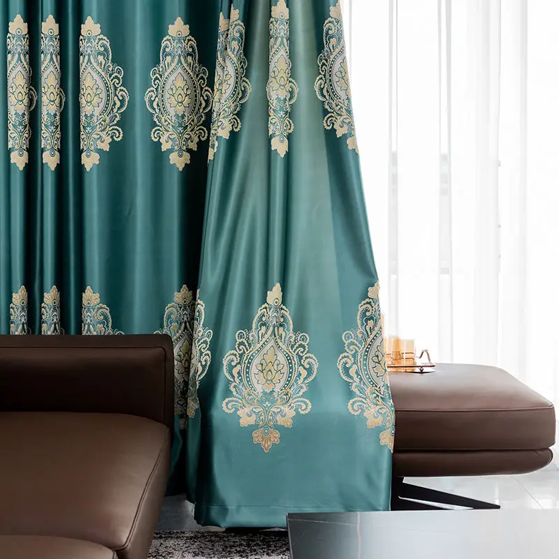 New Jacquard Modern European-Style Thickening Living Room Bedroom Window Balcony Shading Insulation Curtain Customization
New Jacquard Modern European-Style Thickening Living Room Bedroom Window Balcony Shading Insulation Curtain Customization