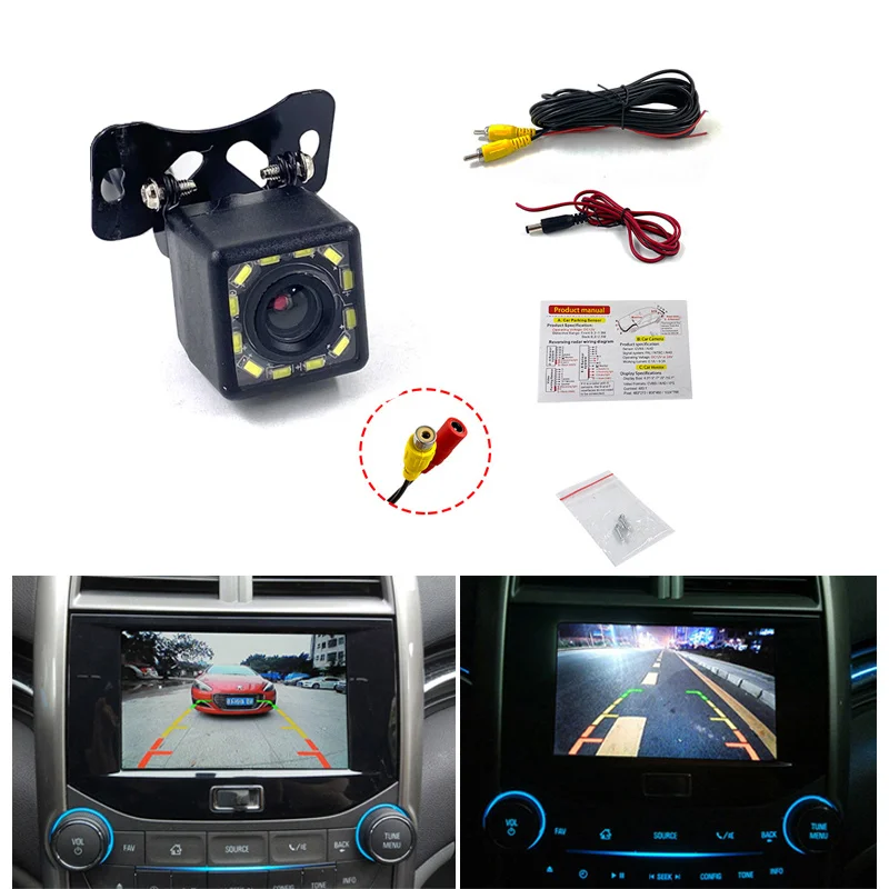 12 LED Car Wide-angle Night Rear View Camera High-definition Waterproof Universal Auto Parking Backup Reverse Camera
12 LED Car Wide-angle Night Rear View Camera High-definition Waterproof Universal Auto Parking Backup Reverse Camera