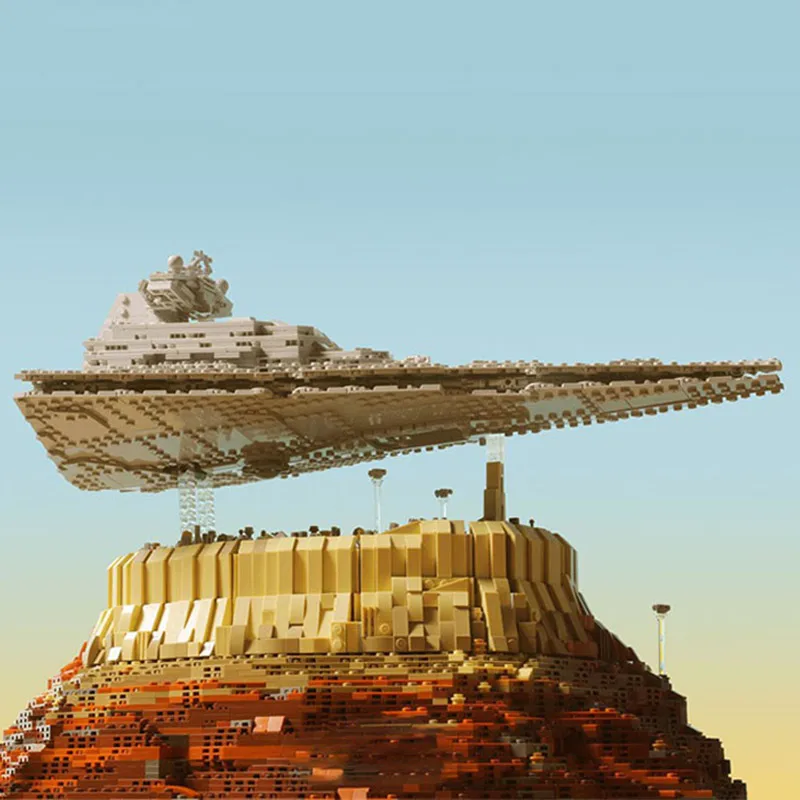 Interstellar Series Model The Empire Over Jedha City,star Destroyer,space Future Urban Architecture Infinity Xmas Kids Toys
Interstellar Series Model The Empire Over Jedha City,star Destroyer,space Future Urban Architecture Infinity Xmas Kids Toys