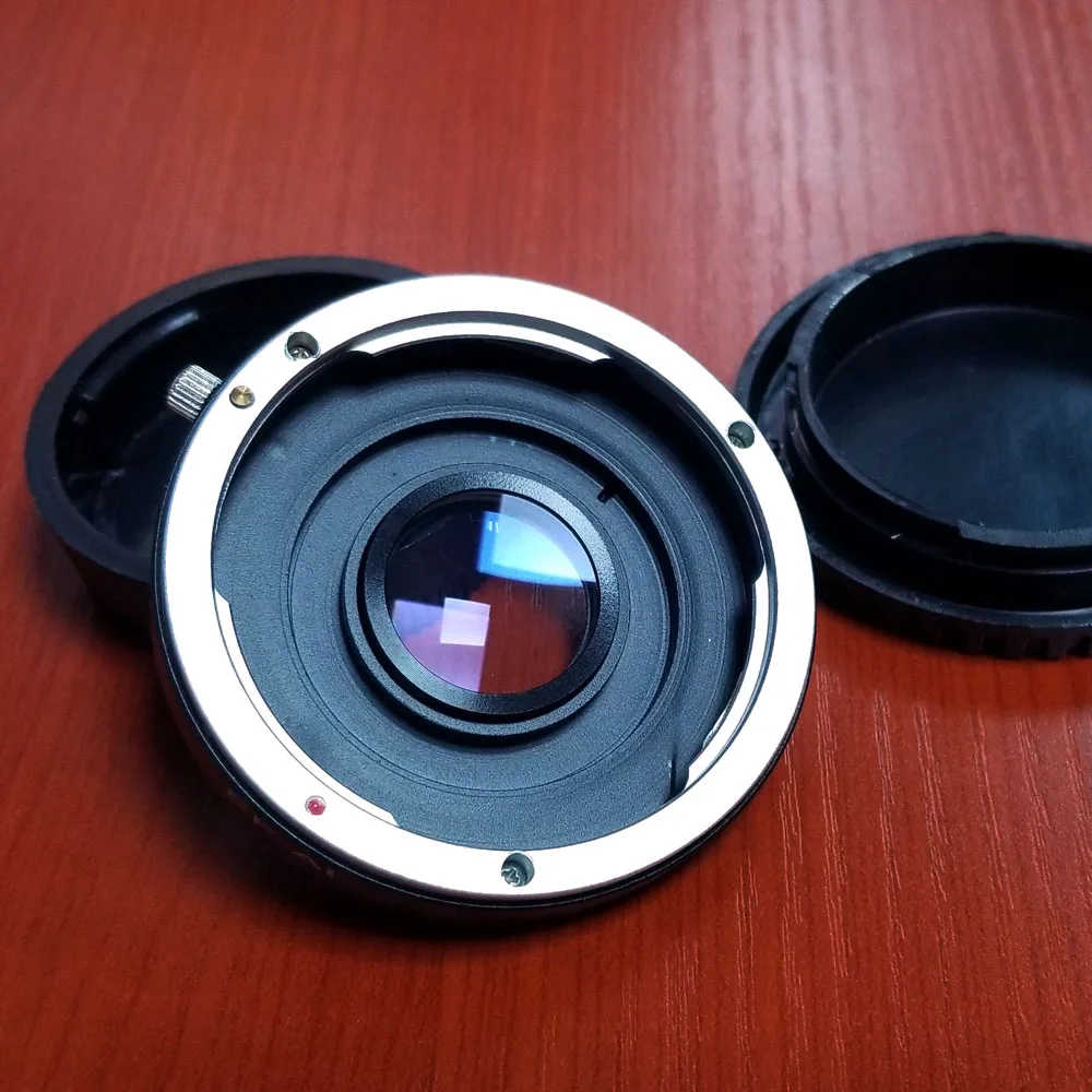 Металлическое кольцо адаптер для объектива камеры со стеклом Canon EF фотовспышки