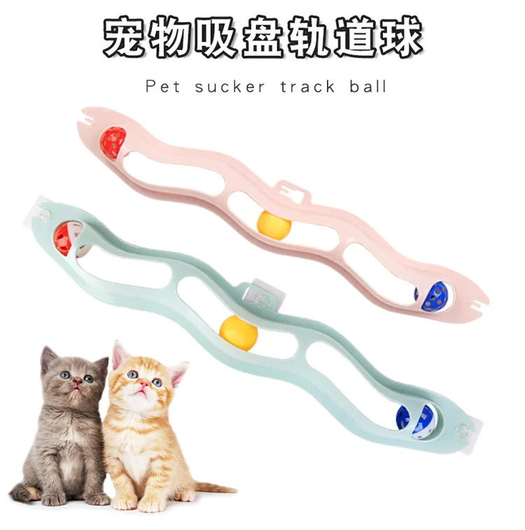 Cat suction cup track ball toy Wall toys tease cat wave ball entertainment cat toys Cat supplies pet toys pet products
Cat suction cup track ball toy Wall toys tease cat wave ball entertainment cat toys Cat supplies pet toys pet products