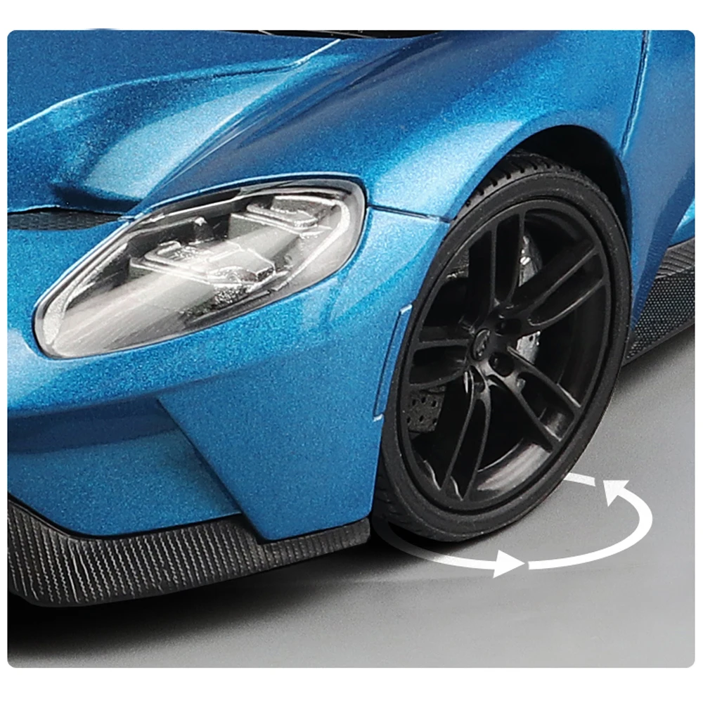 1pcs 1/24 alloy model of Ford GT sports car Simulation metal racing car model boy collection accessories
1pcs 1/24 alloy model of Ford GT sports car Simulation metal racing car model boy collection accessories