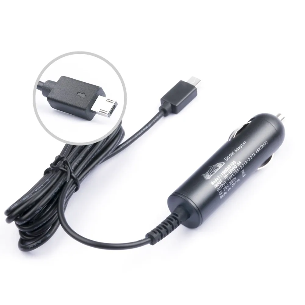 Laptop Car Charger for Asus EeeBook X205T X205TA E200HA E202 E202SA E205 E205SA F205TA Dc Adapter 19V 1.75A
Laptop Car Charger for Asus EeeBook X205T X205TA E200HA E202 E202SA E205 E205SA F205TA Dc Adapter 19V 1.75A