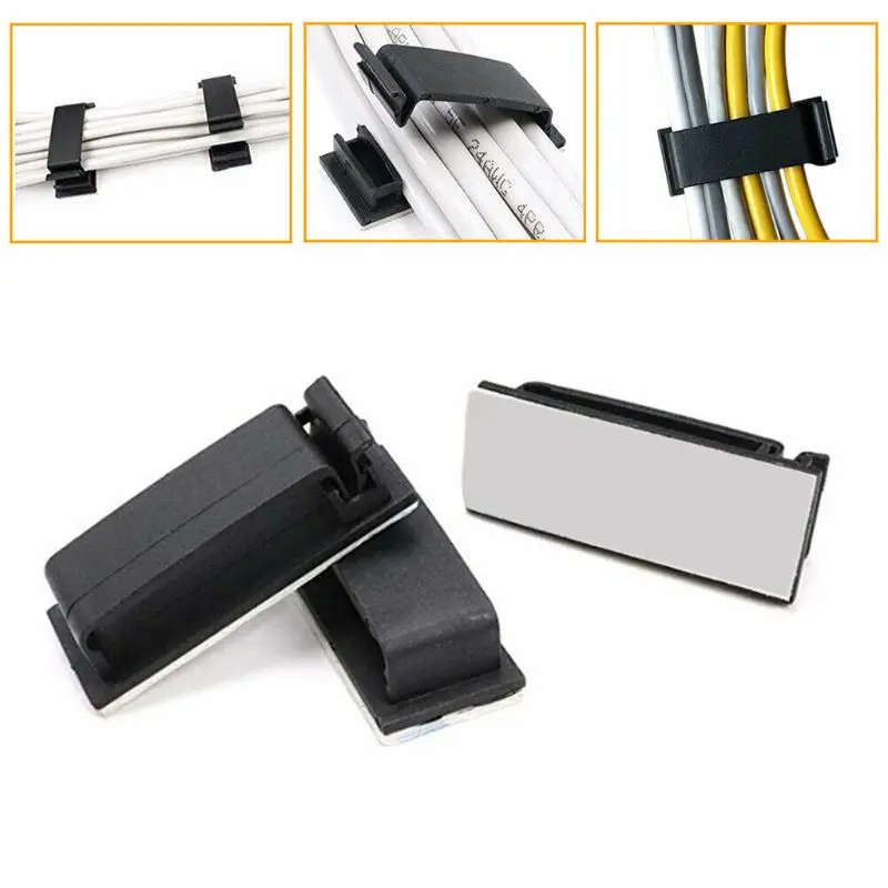 50 шт., самоклеящиеся зажимы для кабелей 63HA
50 шт., самоклеящиеся зажимы для кабелей 63HA