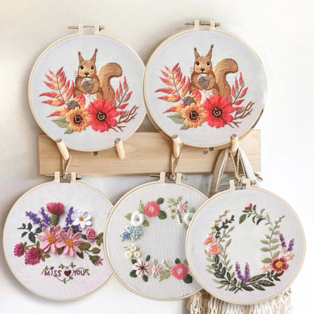 European Style Embroidery Kit Beginner Needlework Handicraft Crafts Sewing Kits Pendant Hobby Creative Gift New Year 2022
European Style Embroidery Kit Beginner Needlework Handicraft Crafts Sewing Kits Pendant Hobby Creative Gift New Year 2022