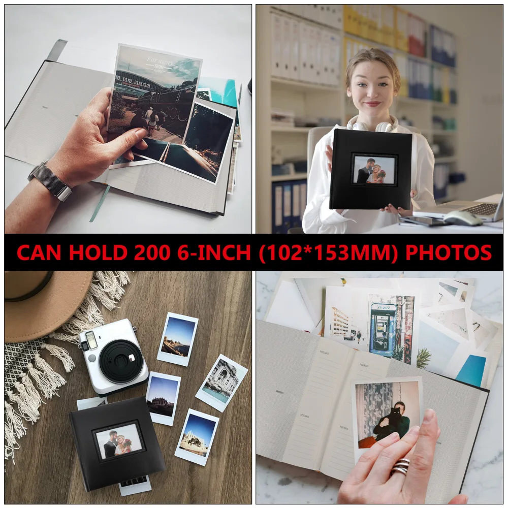 Practical 200 Photo Picture Album Memo Album Slots Album Gift for Family Wedding
Practical 200 Photo Picture Album Memo Album Slots Album Gift for Family Wedding