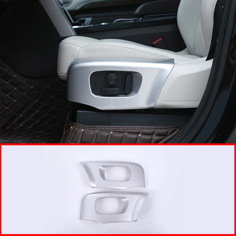 For Land rover Discovery 5 2017-19 ABS Chrome Car Seat Side Cover Frame Trim For Range Rover Velar RR Sport 2018 2019 g
For Land rover Discovery 5 2017-19 ABS Chrome Car Seat Side Cover Frame Trim For Range Rover Velar RR Sport 2018 2019 g