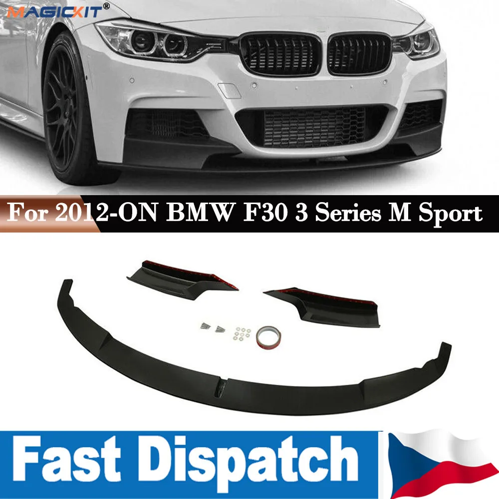 MagicKit For BMW 3 Series F30 F31 M Performance Sport Front Diffuser Splitter Matte Black
MagicKit For BMW 3 Series F30 F31 M Performance Sport Front Diffuser Splitter Matte Black