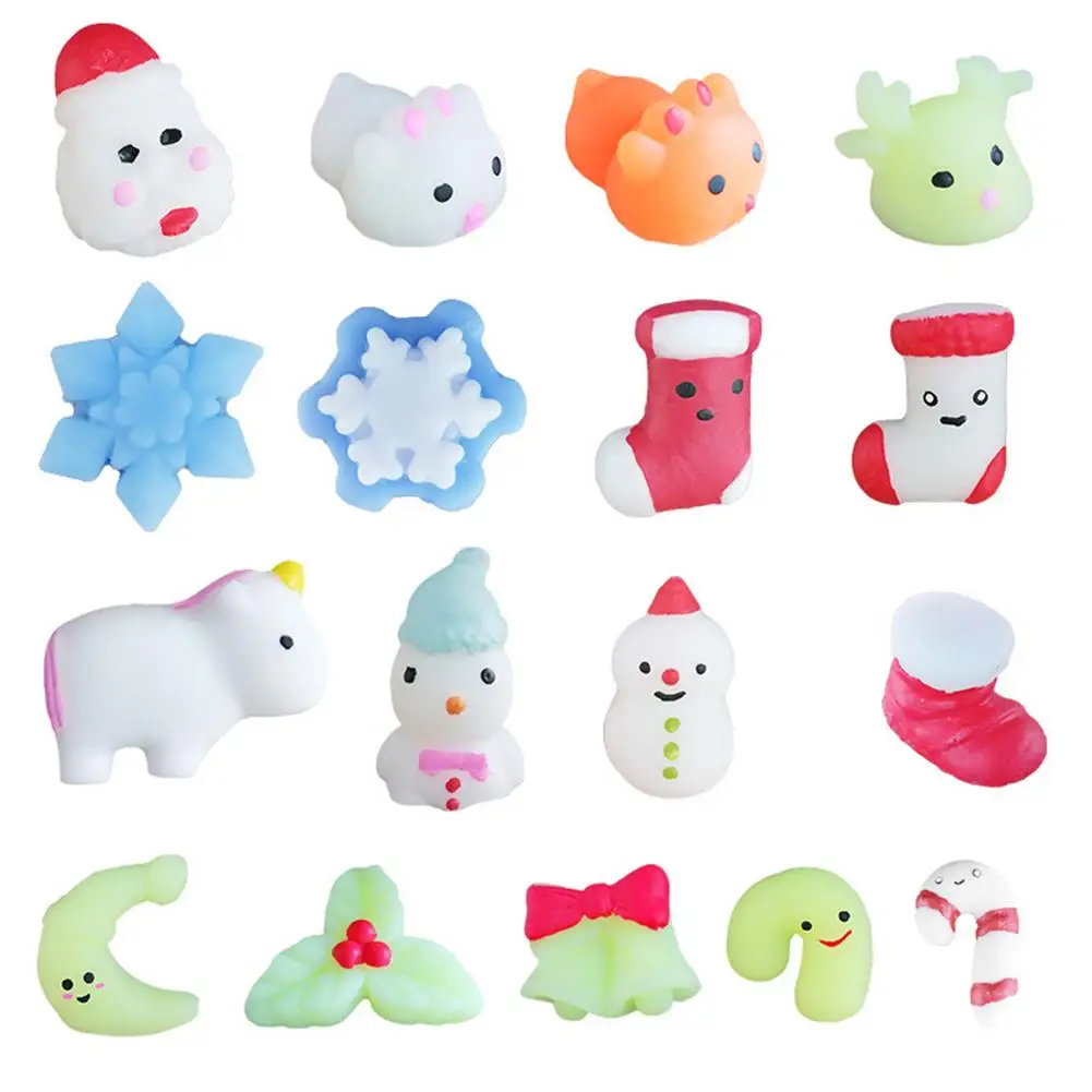 20 шт., рождественские игрушки-сжимаемые игрушки Mochi, сжимаемые игрушки, милые кавайные вещи, мягкие интересные сенсорные игрушки на Рождеств...
20 шт., рождественские игрушки-сжимаемые игрушки Mochi, сжимаемые игрушки, милые кавайные вещи, мягкие интересные сенсорные игрушки на Рождеств...