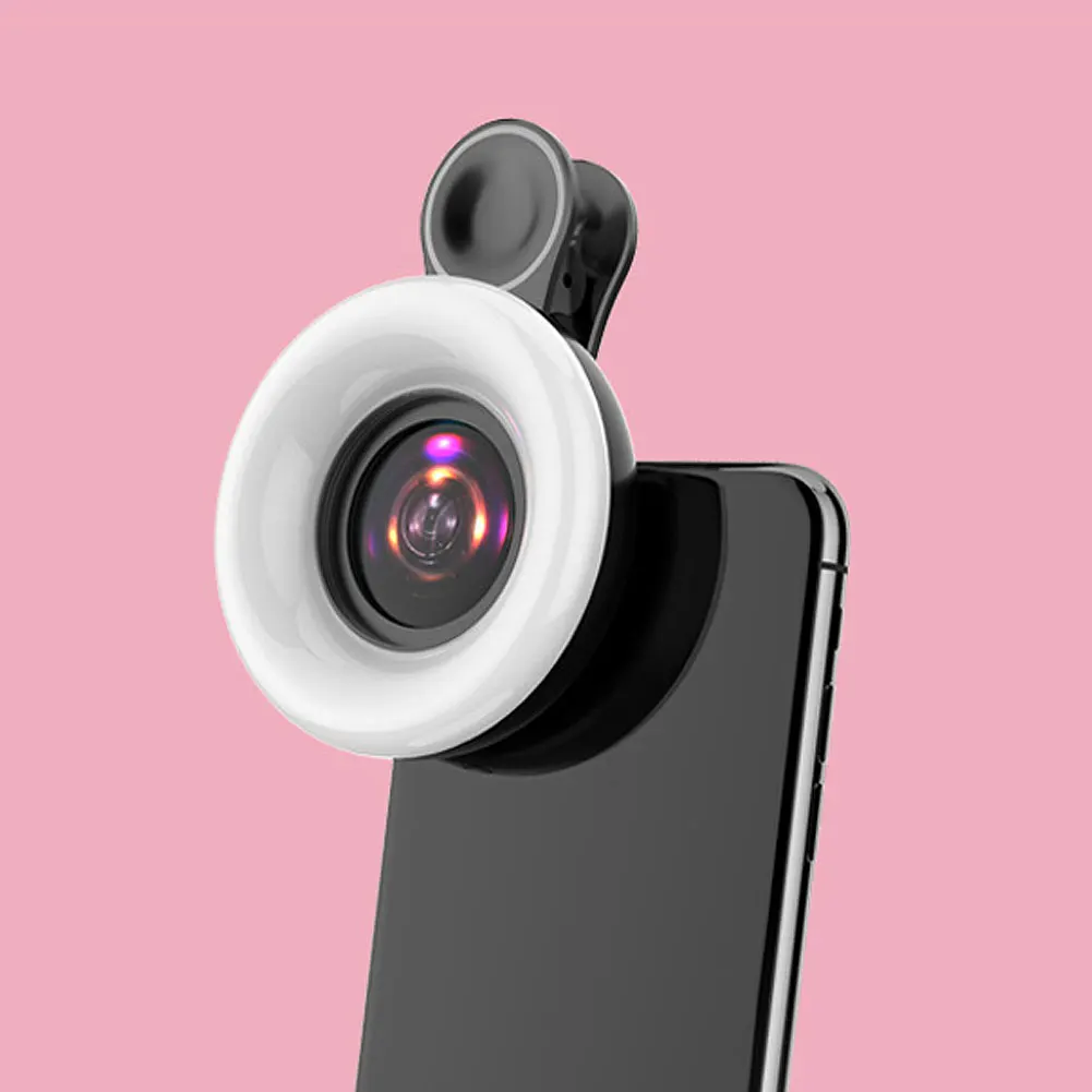 3 IN 1 Mobile Phone Fill Light Rechargable Portable Selfie LED Ring Flash Light 15X Macro Lens Phone Selfie Lamp Ring Clip Light
3 IN 1 Mobile Phone Fill Light Rechargable Portable Selfie LED Ring Flash Light 15X Macro Lens Phone Selfie Lamp Ring Clip Light