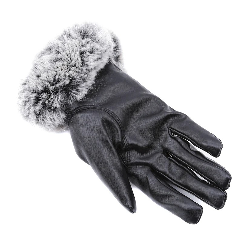 Warm Winter New Women Plush Velvet Thickening Touch-screen Imitation Rabbit Wool Warm Gloves Women Full Finger Leather Gloves
Warm Winter New Women Plush Velvet Thickening Touch-screen Imitation Rabbit Wool Warm Gloves Women Full Finger Leather Gloves