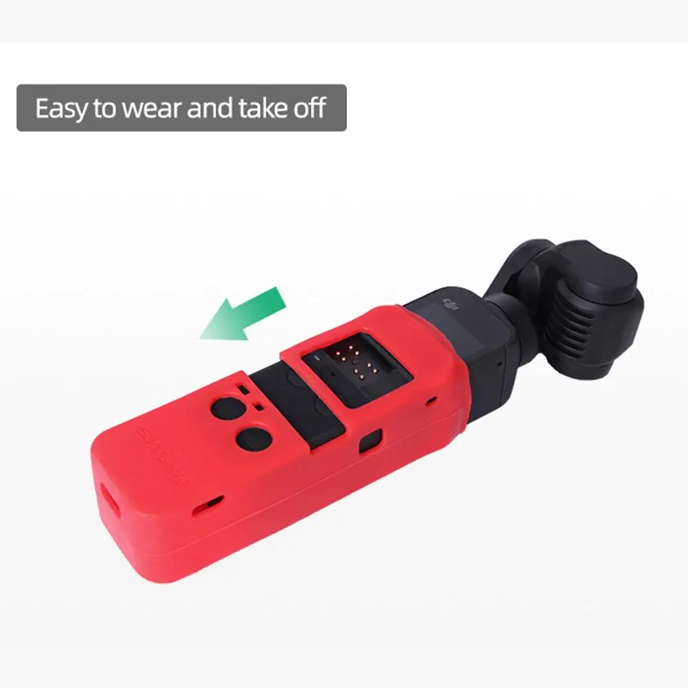 Scratch Proof Silicone Case Protective Cover Anti Falling Shell Protector for OSMO POCKET 2 Sports Camera Accessories
Scratch Proof Silicone Case Protective Cover Anti Falling Shell Protector for OSMO POCKET 2 Sports Camera Accessories