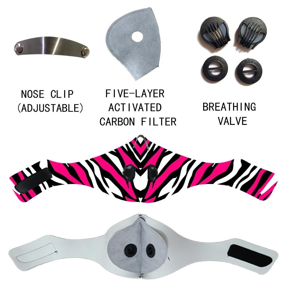 Outdoor Valves Masks PM2.5 Cotton Mask Mouth 3D Print Dust Activated Carbon Filter Mask Women Red Marks
Outdoor Valves Masks PM2.5 Cotton Mask Mouth 3D Print Dust Activated Carbon Filter Mask Women Red Marks