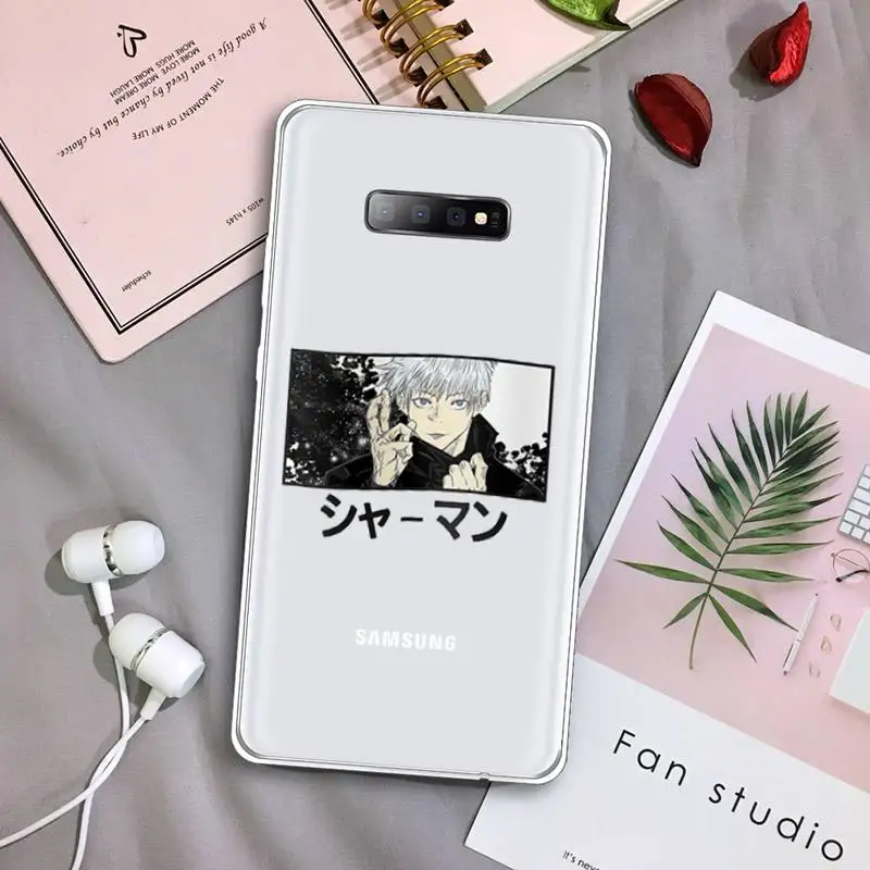 Jujutsu Kaisen Anime Cartoon Phone Case Transparent For Samsung Galaxy A71 A21s S8 S9 S10 plus note 20 ultra
Jujutsu Kaisen Anime Cartoon Phone Case Transparent For Samsung Galaxy A71 A21s S8 S9 S10 plus note 20 ultra