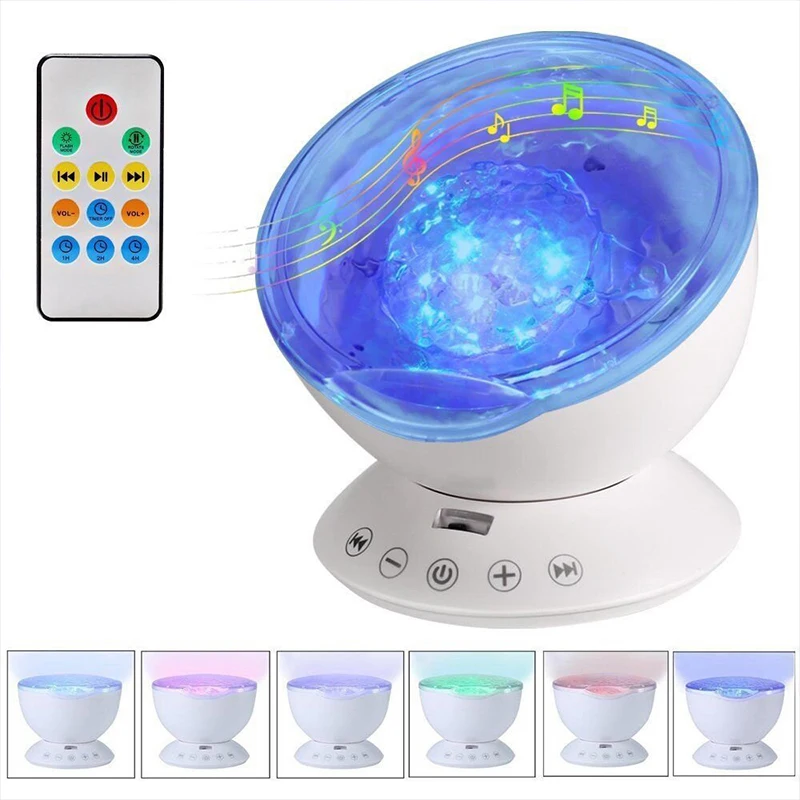 Creative Wave Mood Lighting 2 Color Music Playing Holidays Automatic Close Timer Angle Adjustable Remote Control Projector
Creative Wave Mood Lighting 2 Color Music Playing Holidays Automatic Close Timer Angle Adjustable Remote Control Projector