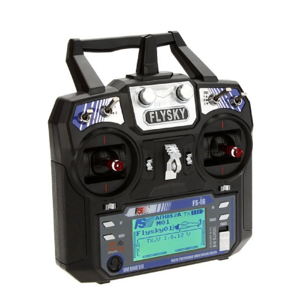 FlySky FS-i6 2.4G 6CH AFHDS RC Radion Transmitter With FS-iA6B Receiver for RC FPV Drone
FlySky FS-i6 2.4G 6CH AFHDS RC Radion Transmitter With FS-iA6B Receiver for RC FPV Drone