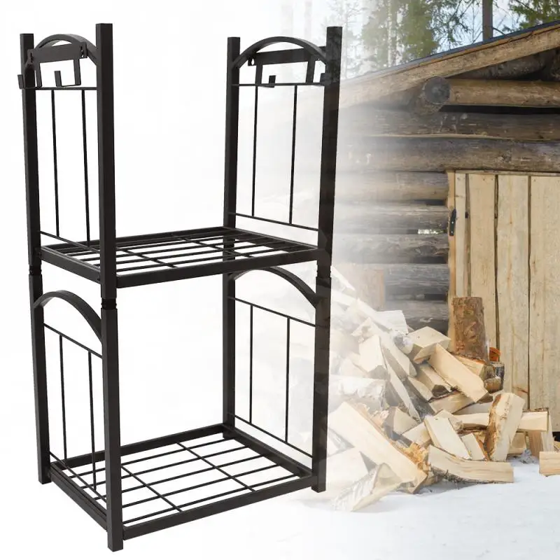 Firewood Rack Black Shelf Household Warehouse Storage Rack Balcony Shelf Display Shelf Iron Shelf Multi-functional Good Rack HWC
Firewood Rack Black Shelf Household Warehouse Storage Rack Balcony Shelf Display Shelf Iron Shelf Multi-functional Good Rack HWC