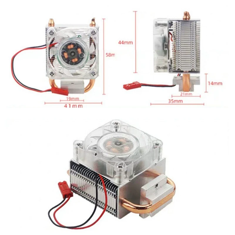 for Raspberry 4B CPU Cooler Radiator LCE Tower Fan with RGB Light for Raspberry 4B/3B+/3B
for Raspberry 4B CPU Cooler Radiator LCE Tower Fan with RGB Light for Raspberry 4B/3B+/3B