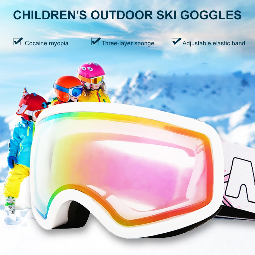 Ski Goggles Boy Girl Snowboard Goggles Glasses For Skiing Protection Skiing Snow Glasses Anti-Fog Ski
Ski Goggles Boy Girl Snowboard Goggles Glasses For Skiing Protection Skiing Snow Glasses Anti-Fog Ski