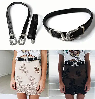 NEW Womens Lady Vintage Metal Boho Leather Punk Double Buckle Waist Belt Waistband
NEW Womens Lady Vintage Metal Boho Leather Punk Double Buckle Waist Belt Waistband